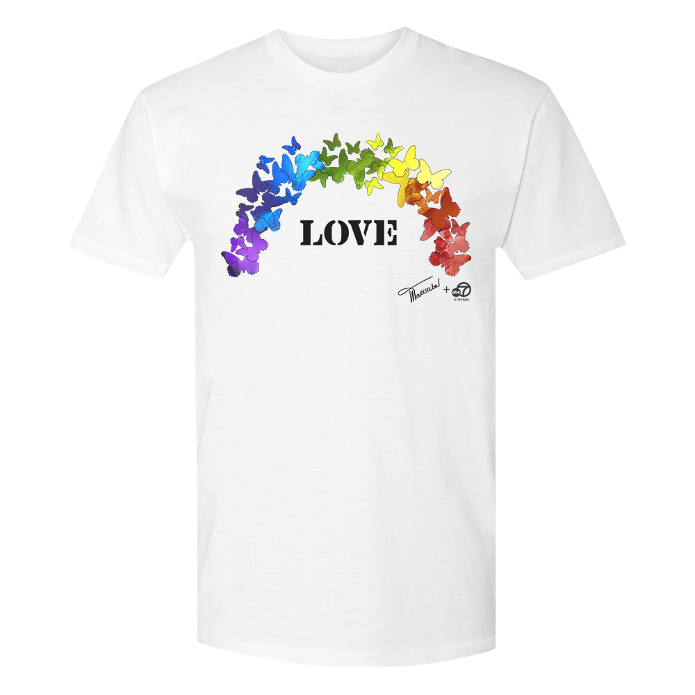 ABC7LA Spark of Love Adult Short Sleeve T-Shirt designed by