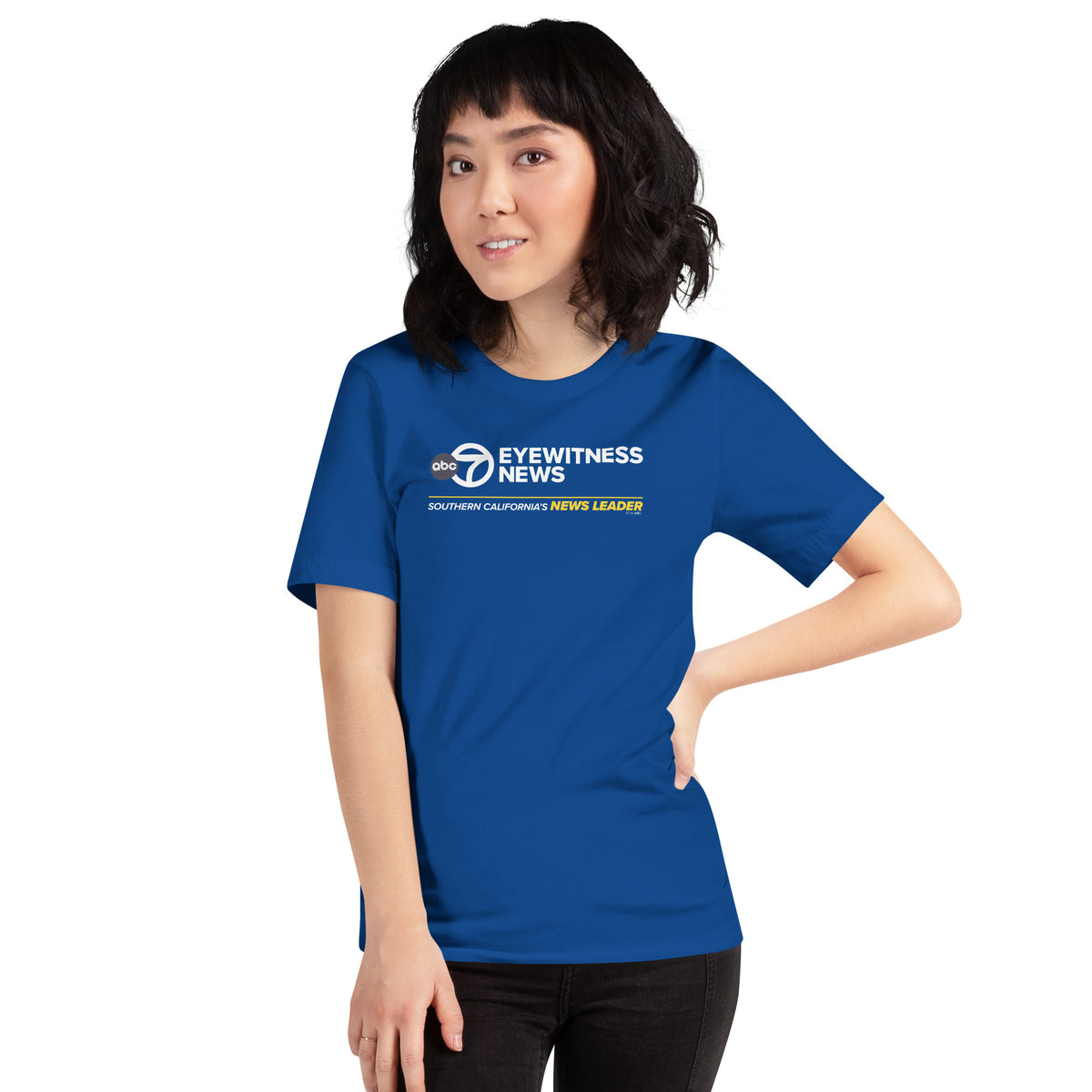 ABC7LA Logo Adult Short Sleeve T-Shirt