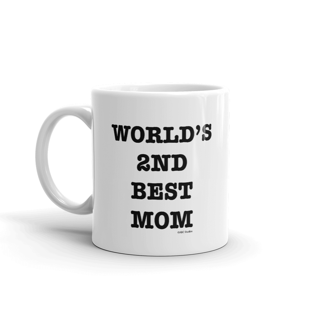 American Housewife 2nd Best Mom White Mug