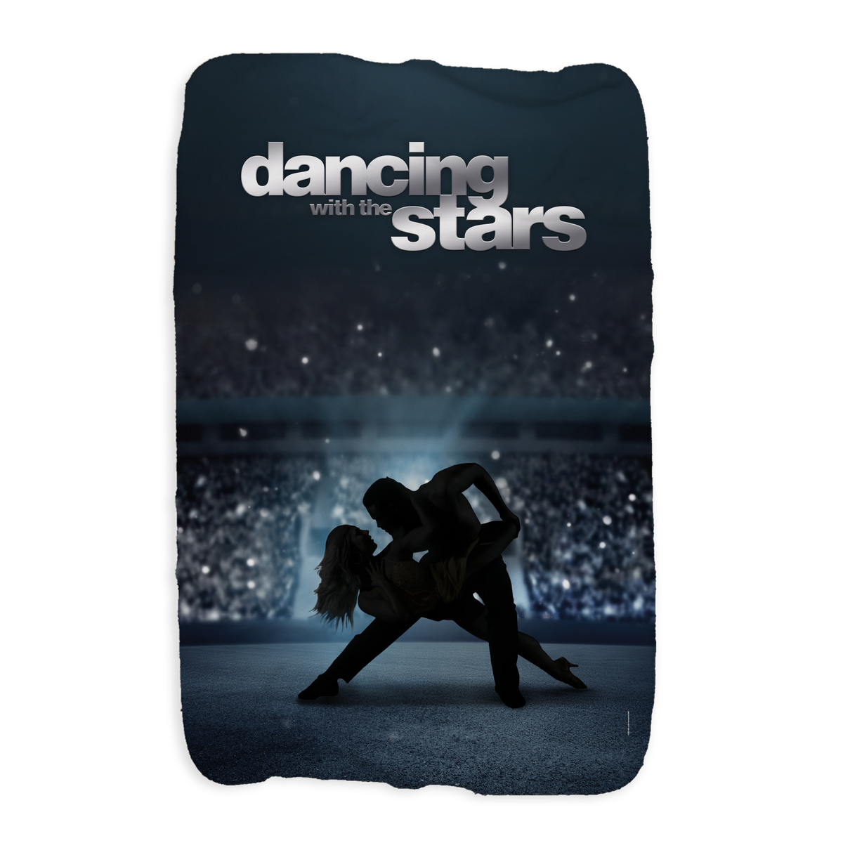 Dancing With The Stars Silhouette Sherpa Blanket