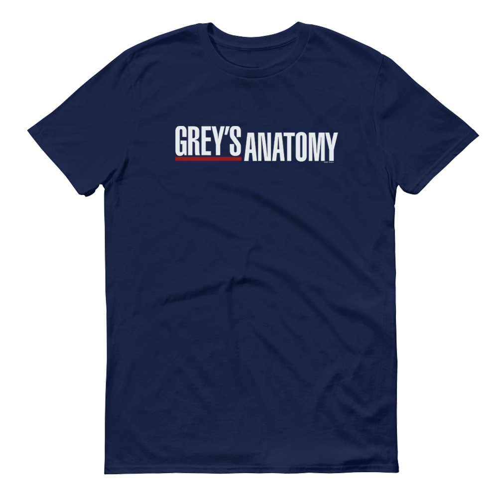 Greys Anatomy Logo Adult Short Sleeve T Shirt Abc Shop 5460