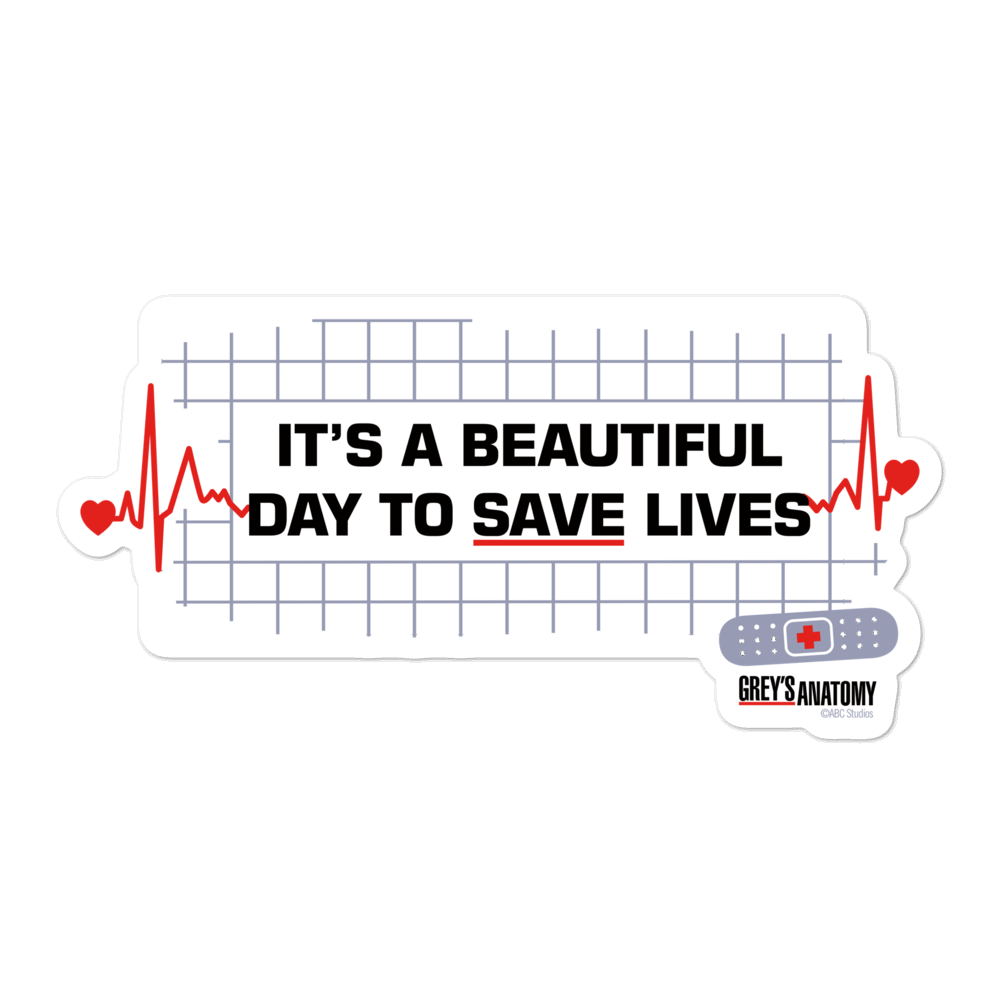 It's a Beautiful Day to Save Lives Badge Reel, Grey's Anatomy