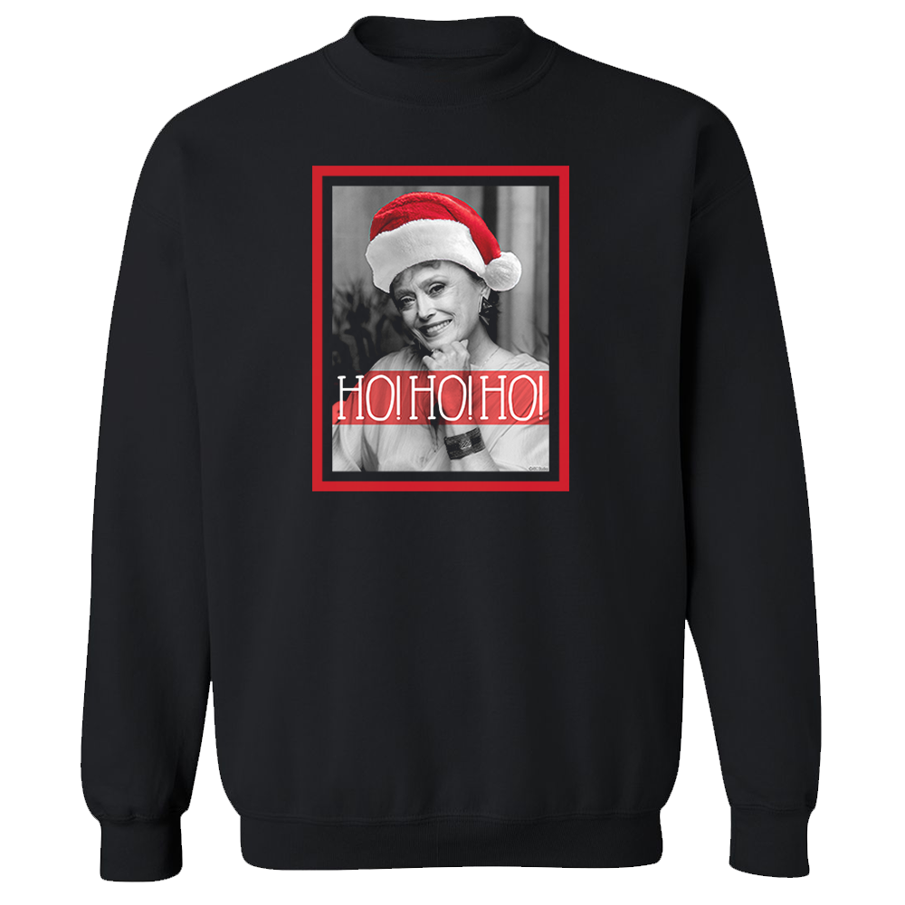 The Golden Girls Blanche Ho Ho Ho Fleece Crewneck Sweatshirt ABC