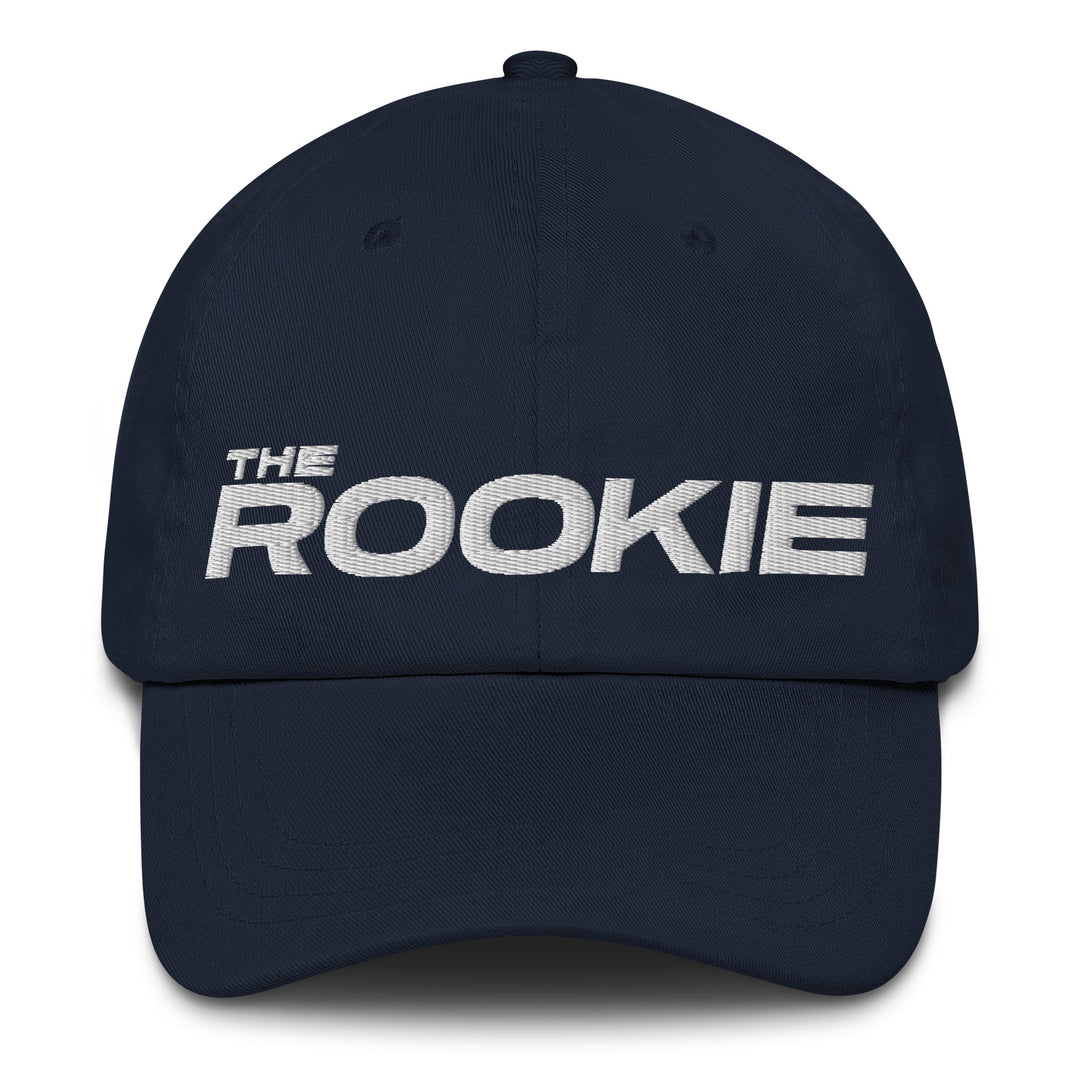 The Rookie Embroidered Hat Logo