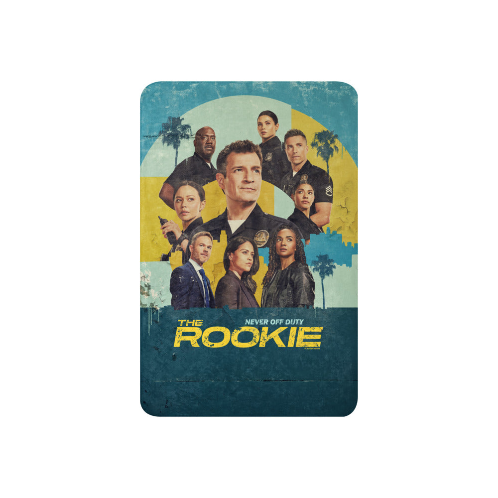 The Rookie Key Art Sherpa Blanket