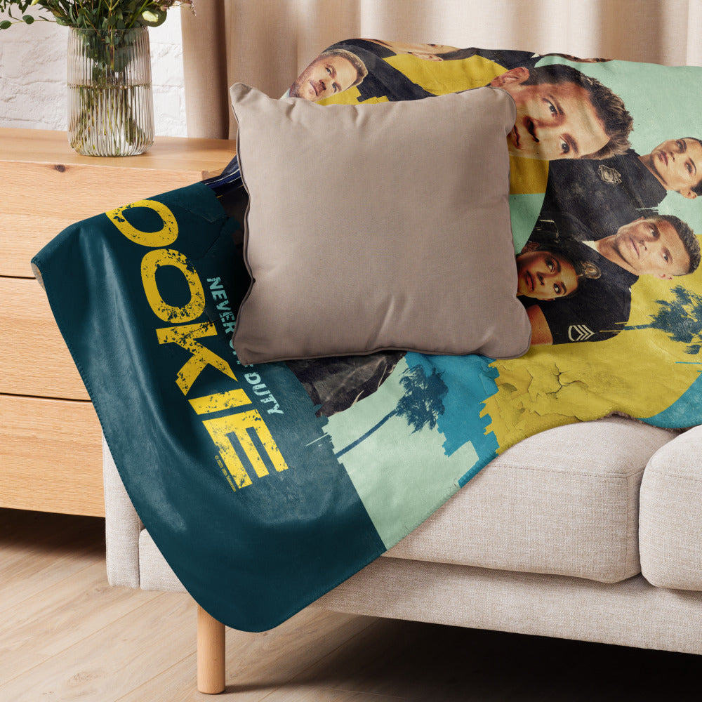 The Rookie Key Art Sherpa Blanket