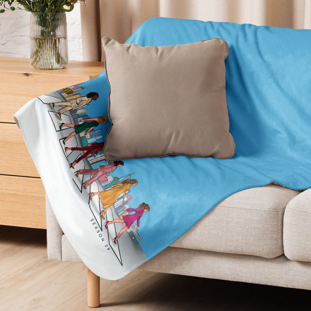 The View Season 29 Sherpa Blanket