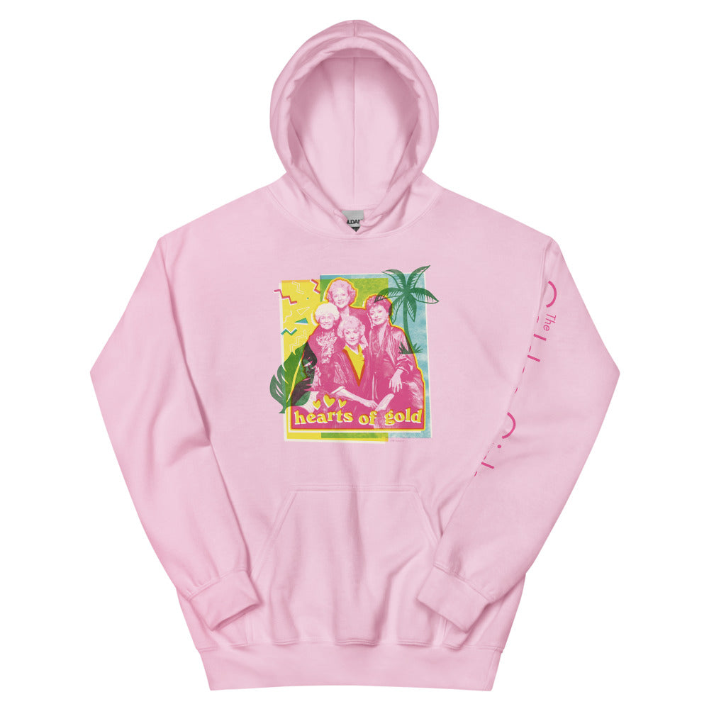 The Golden Girls 90s Hearts of Gold Hoodie