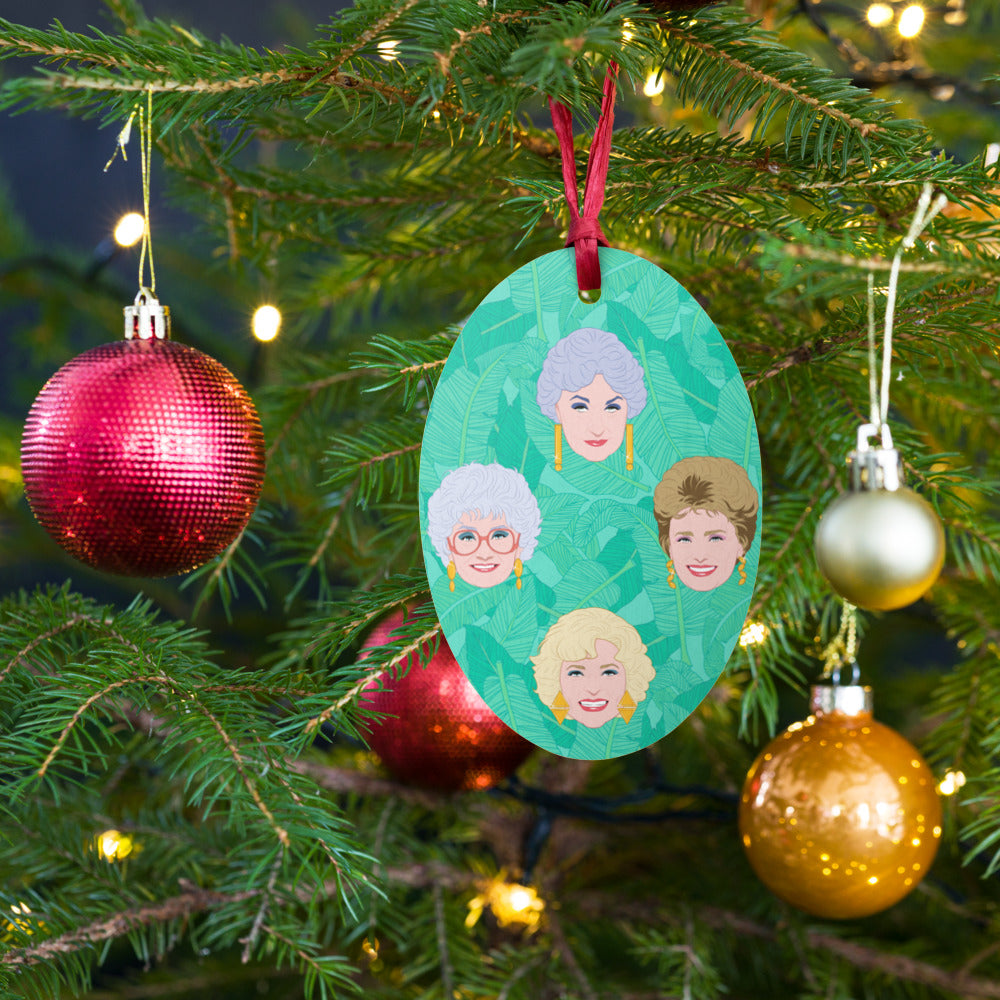 Golden Girls Faces Holiday Ornament golden-girls-faces-holiday-ornament