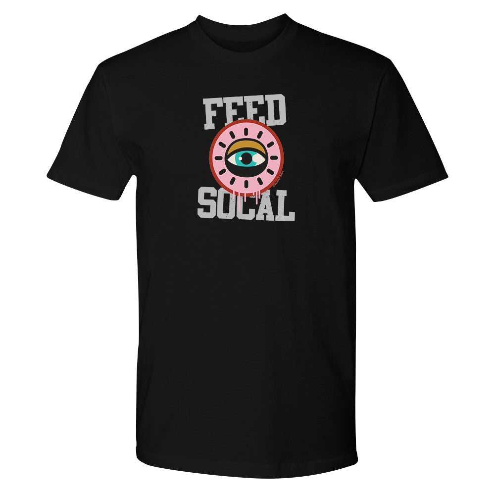 ABC7LA Feed SoCal Adult T-Shirt designed by The Art of the Chase | ABC Shop