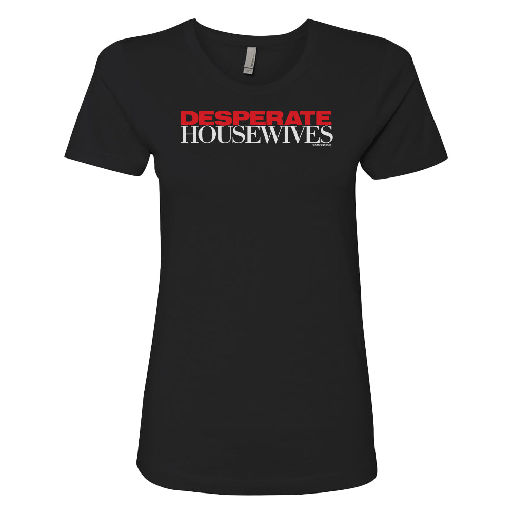 Desperate Housewives Logo Women's Short Sleeve T-Shirt