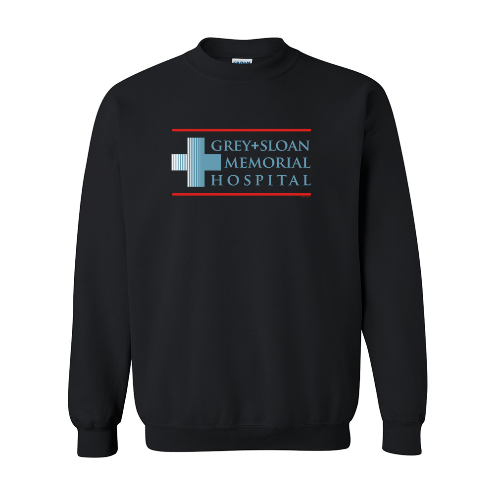 Grey s Anatomy Grey Sloan Memorial Hospital Crewneck Sweatshirt