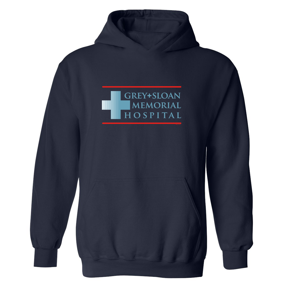 Grey s Anatomy Grey Sloan Memorial Hospital Fleece Hooded