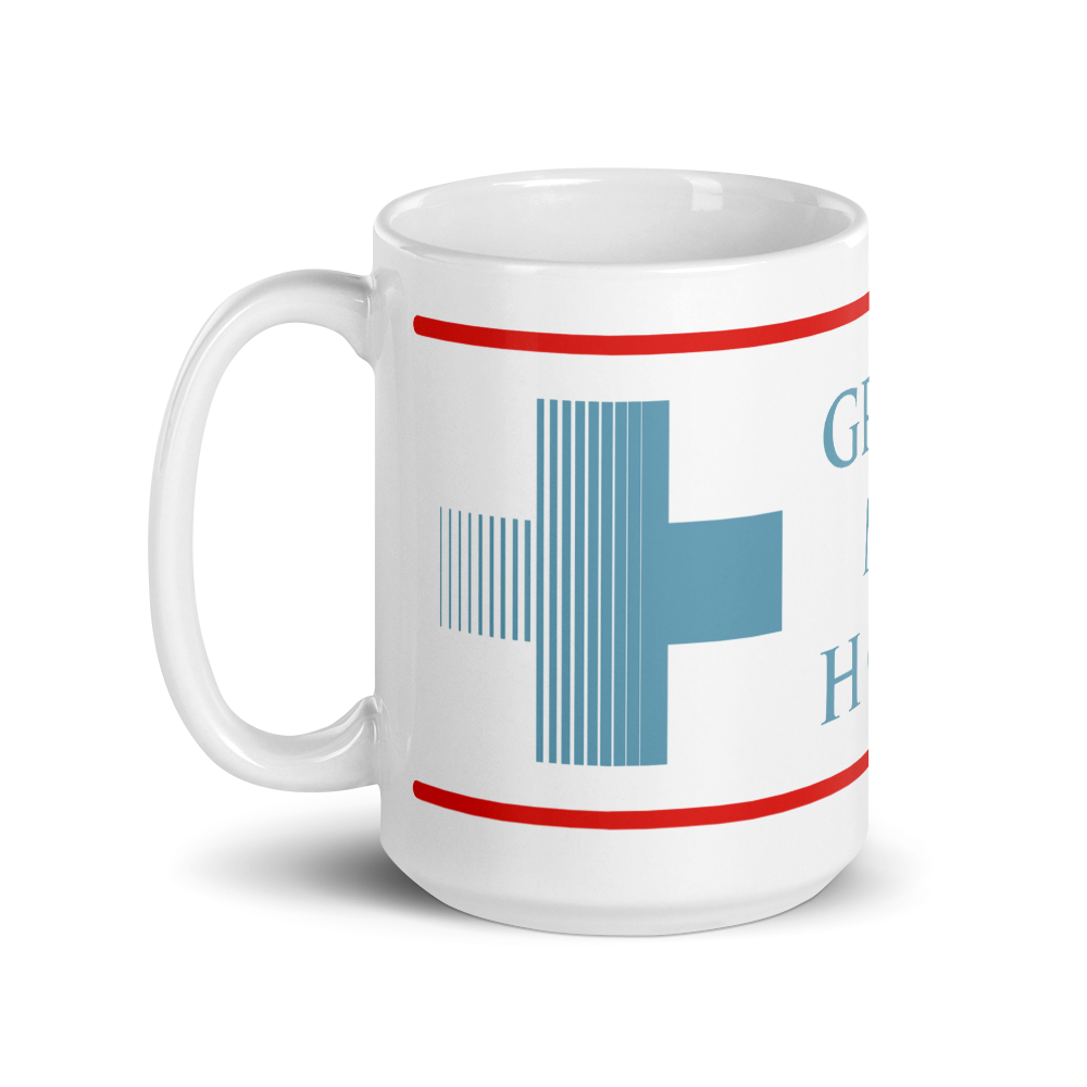 Grey's Anatomy Grey + Sloan Memorial Hospital White Mug