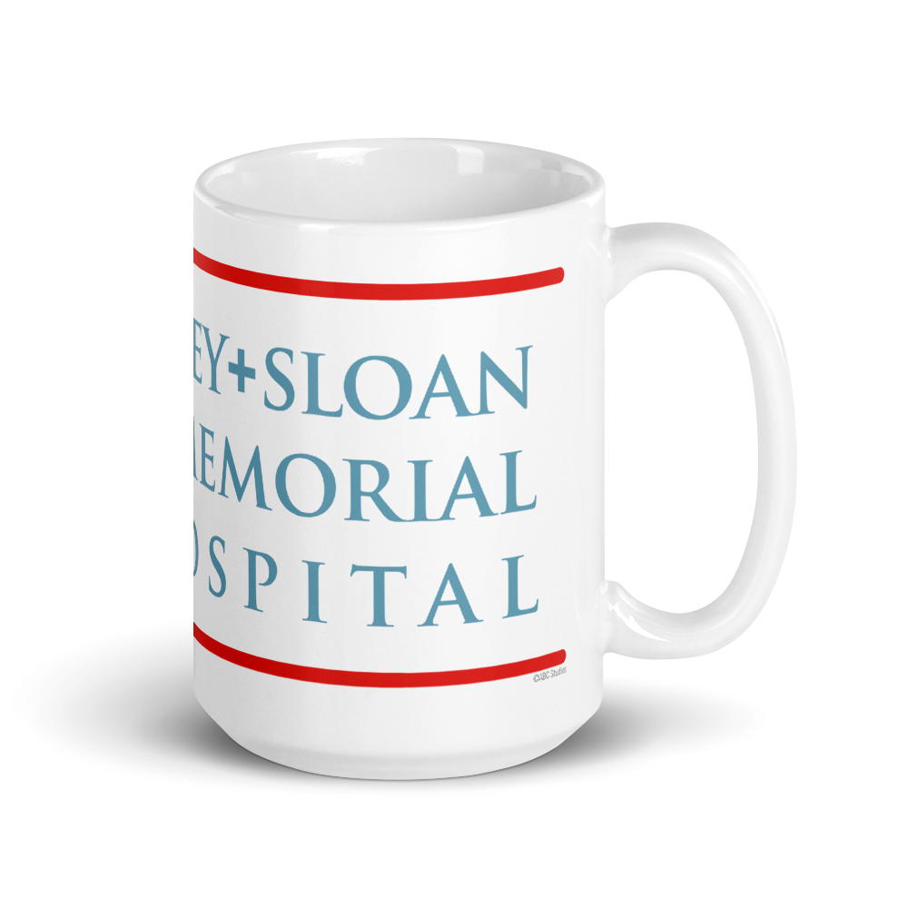 Grey s Anatomy Grey Sloan Memorial Hospital White Mug