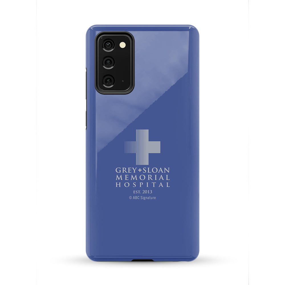 Grey's Anatomy Grey Sloan Memorial Hospital Crewneck Sweatshirt – Super Soft Fleece, Navy, X-Large