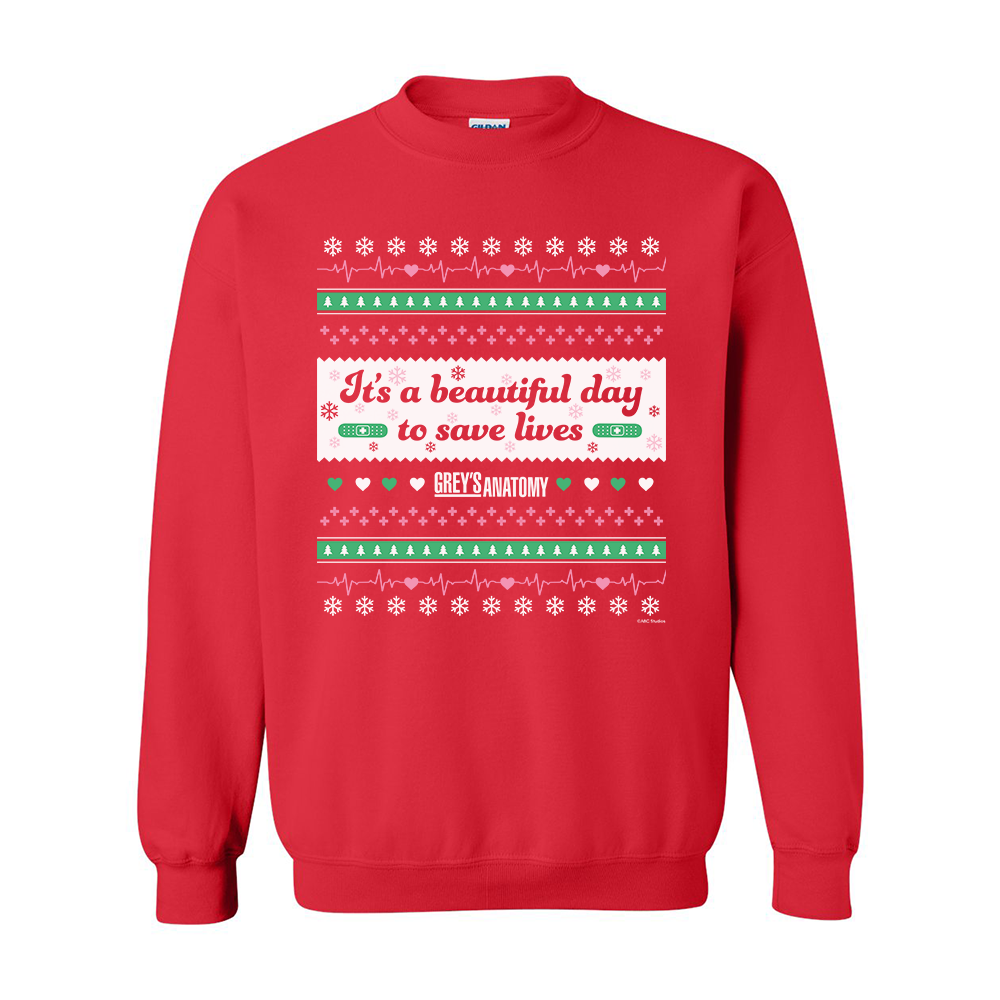 Greys anatomy christmas sweater discount