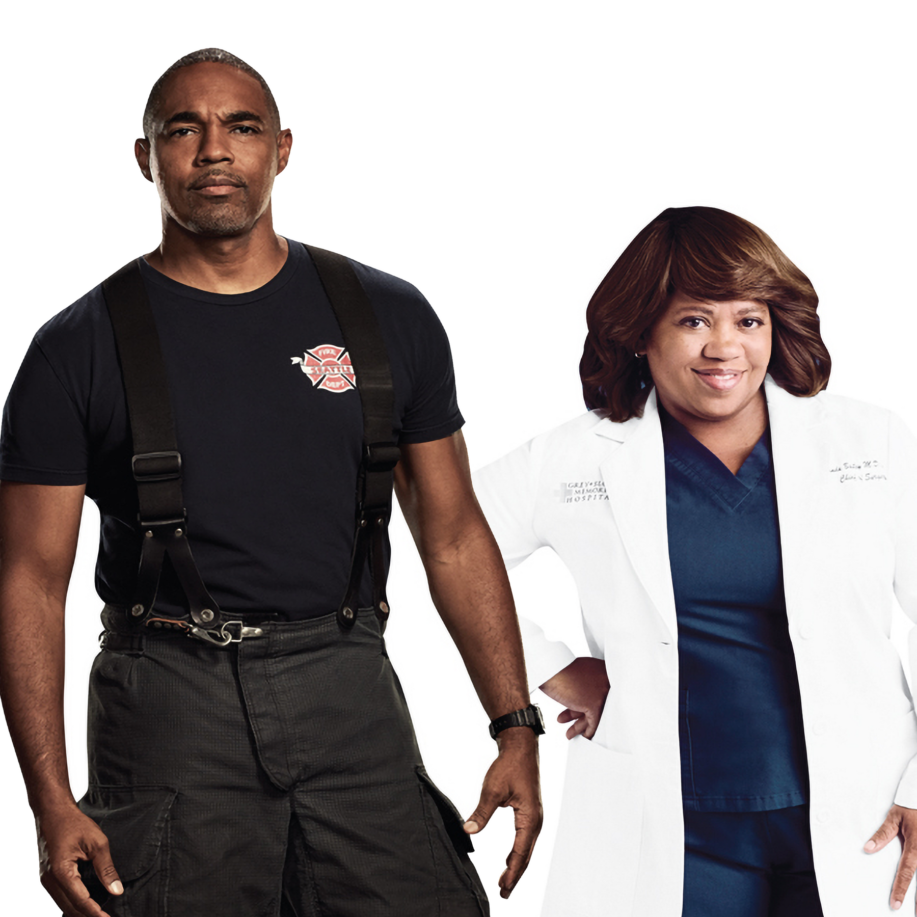 Funko Pop! Greys Anatomy Set of 4: Meredith Grey, Derek Shepherd, Dr.  Bailey and Cristina Yang