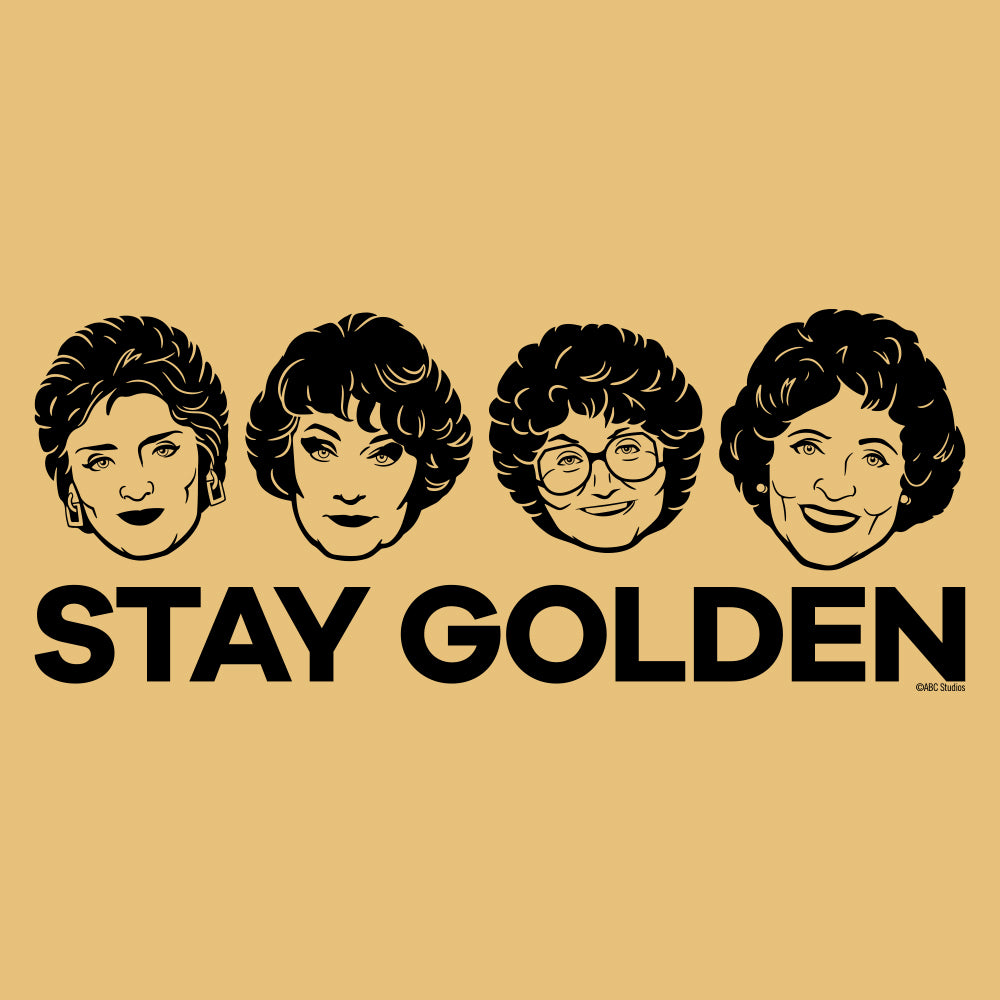 The Golden Girls Stay Golden 11 oz Gold Metallic Mug