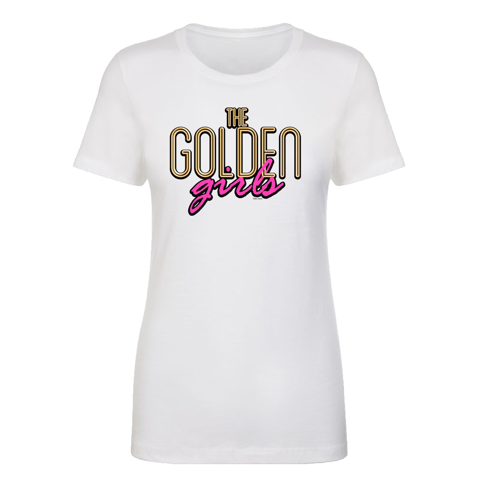The Golden Girls Icon Logo Women s Short Sleeve T Shirt White M