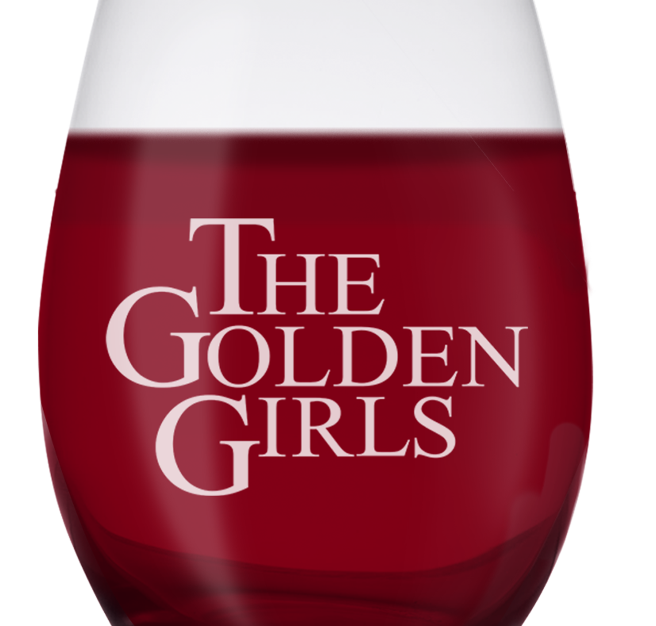 Golden Girls Wine Glass 