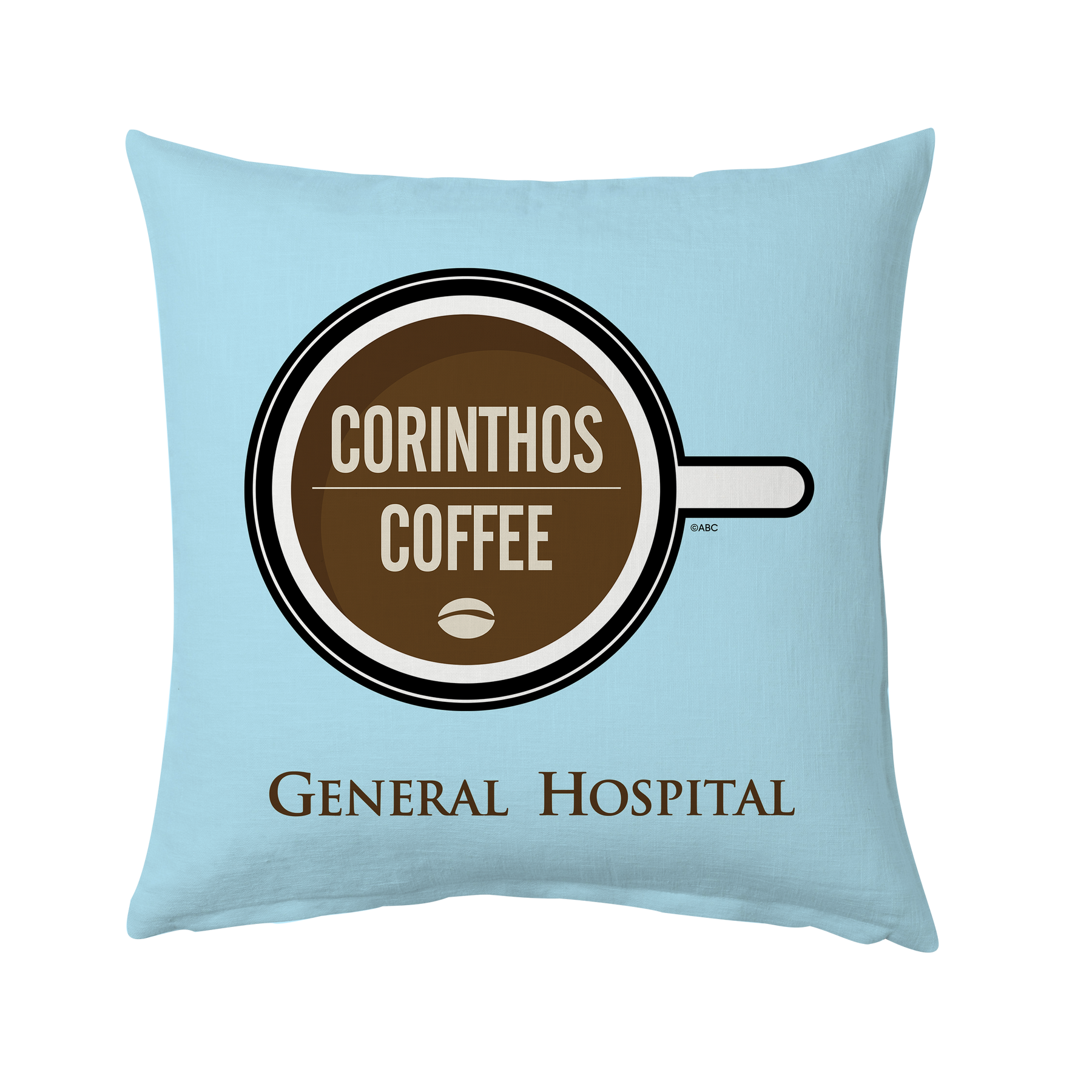 General Hospital Corinthos Coffee Throw Pillow