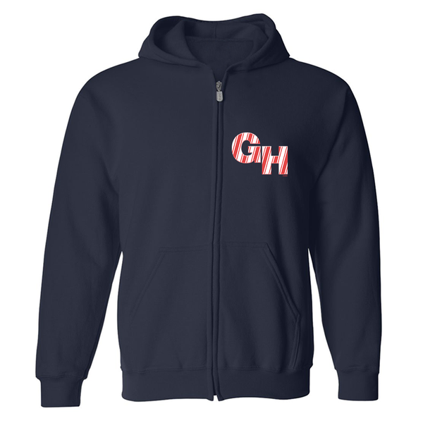 General Hospital GH Fleece Zip-Up Hooded Sweatshirt | ABC Shop