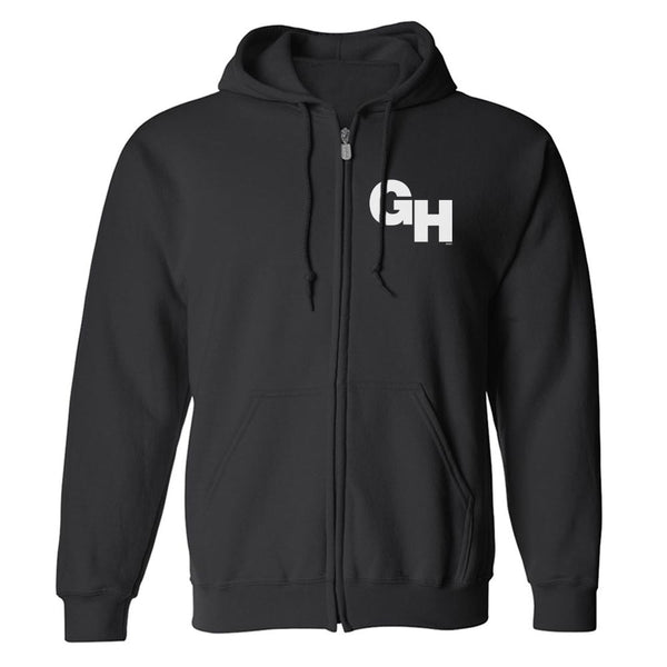 General Hospital GH Logo Fleece Zip-Up Hooded Sweatshirt