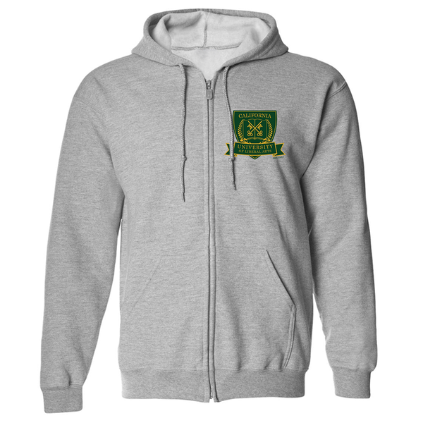 grown-ish California University of Liberal Arts Crest Zip-Up