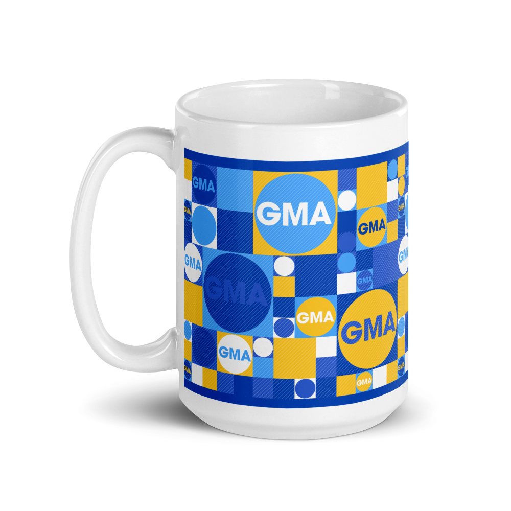 abc good morning america coffee mugs Good Morning America Tile White Mug
