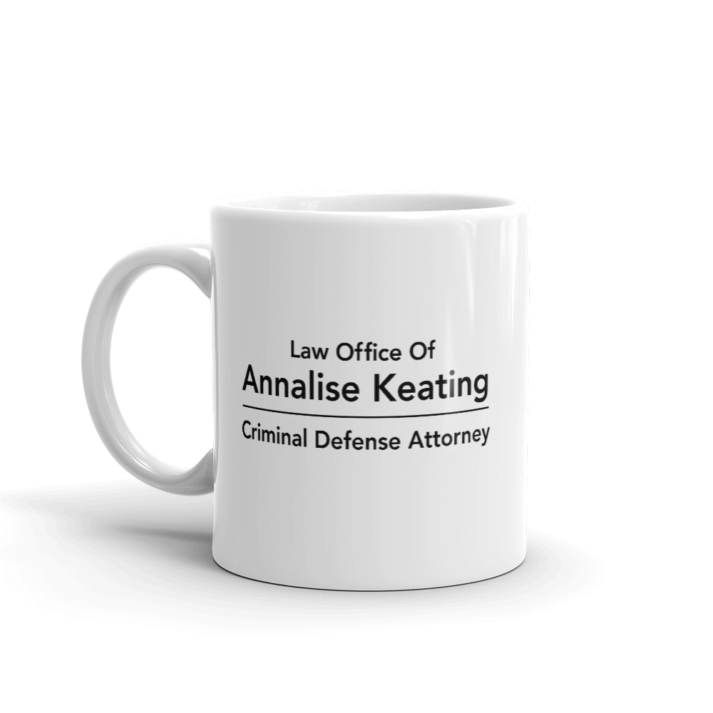 20oz kill la kill coffee mug How to Get Away with Murder Keating Law Mug