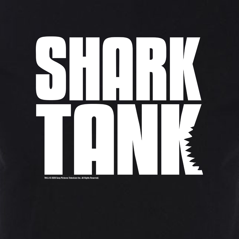 Shark Tank Logo Adult Short Sleeve T-Shirt Black / L, image size:1000x1000