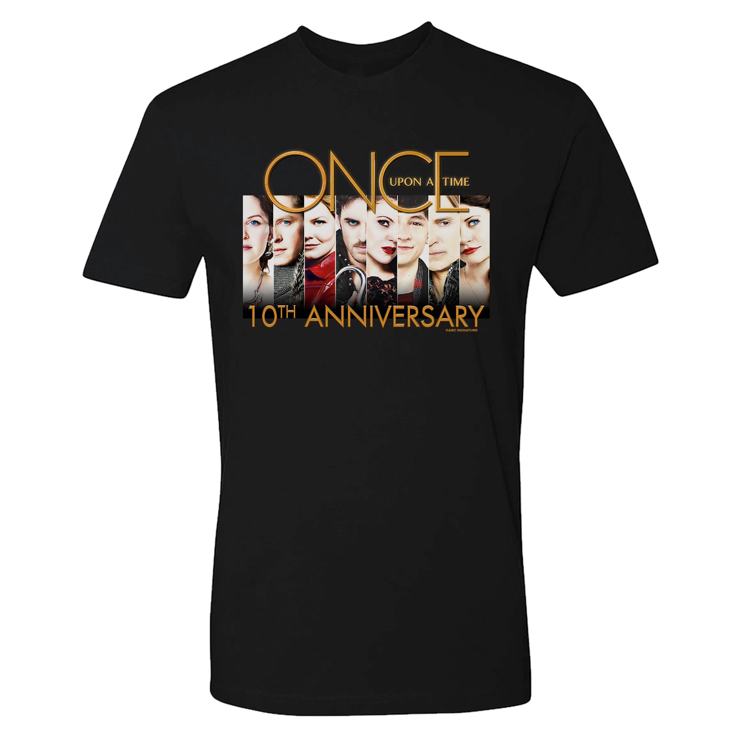 Once Upon a Time 10th Anniversary Adult Short Sleeve T-Shirt
