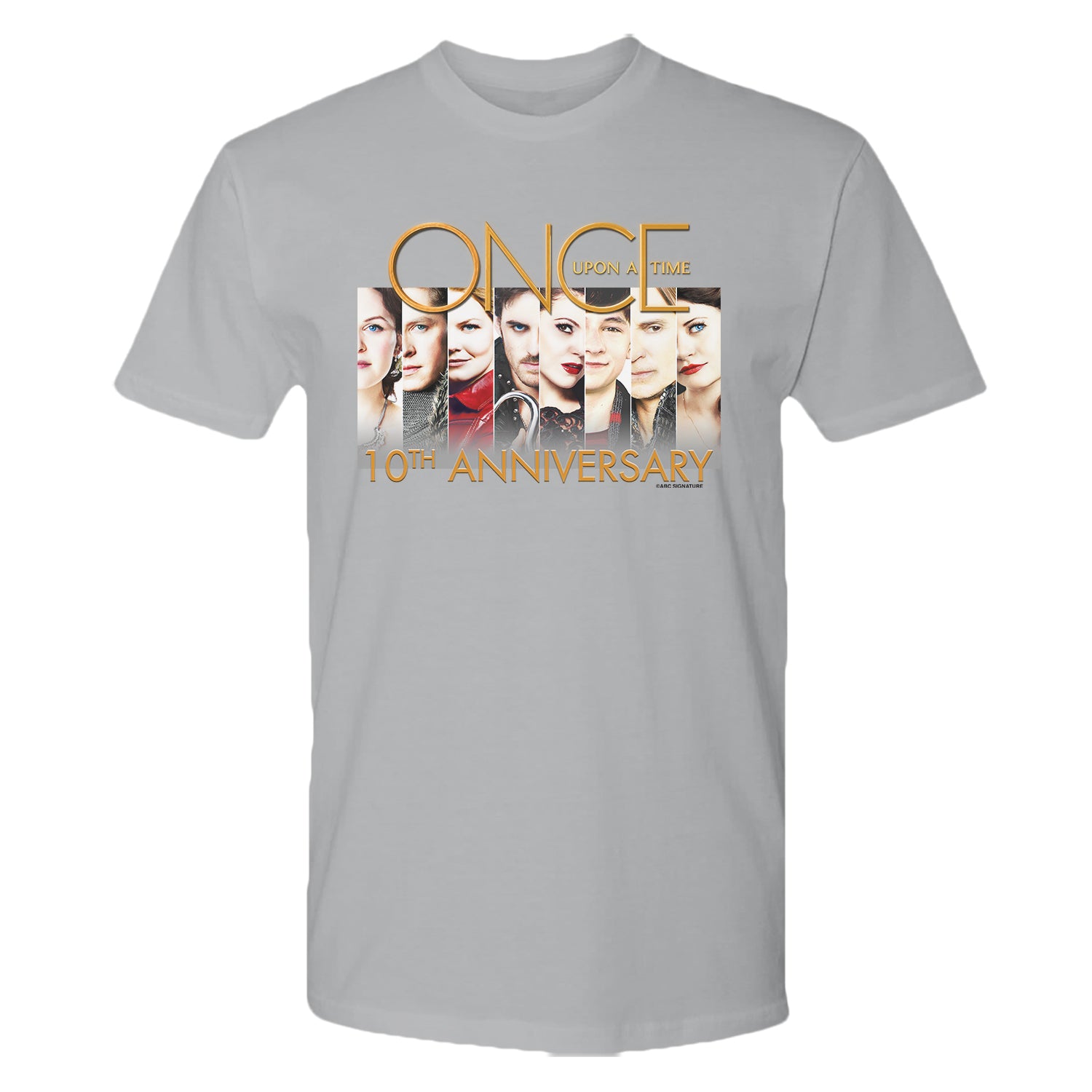 Once Upon a Time 10th Anniversary Adult Short Sleeve T-Shirt